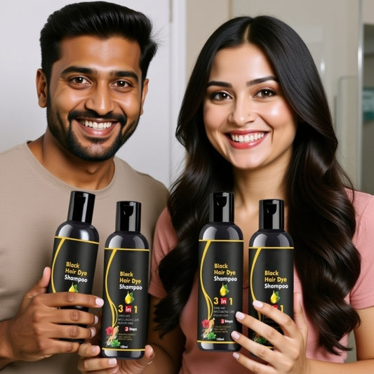 Herbal Hair Dye (Instant) Unisex Shampoo