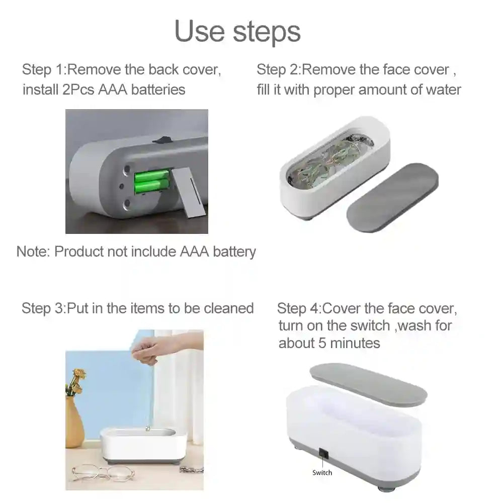 Ultrasonic Portable Cleaner Machine