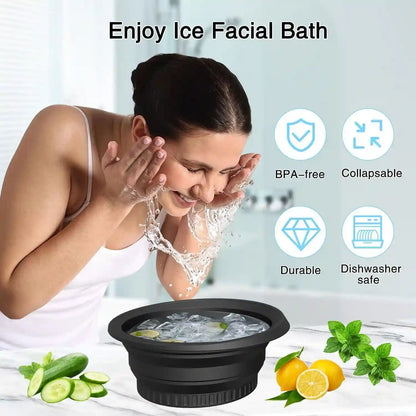 Face Bowl for Ice with Tray