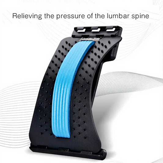 Back Acupuncture Massager and Lumbar Support Stretcher