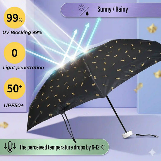 Rain रक्षक Umbrella (With Zip Case)