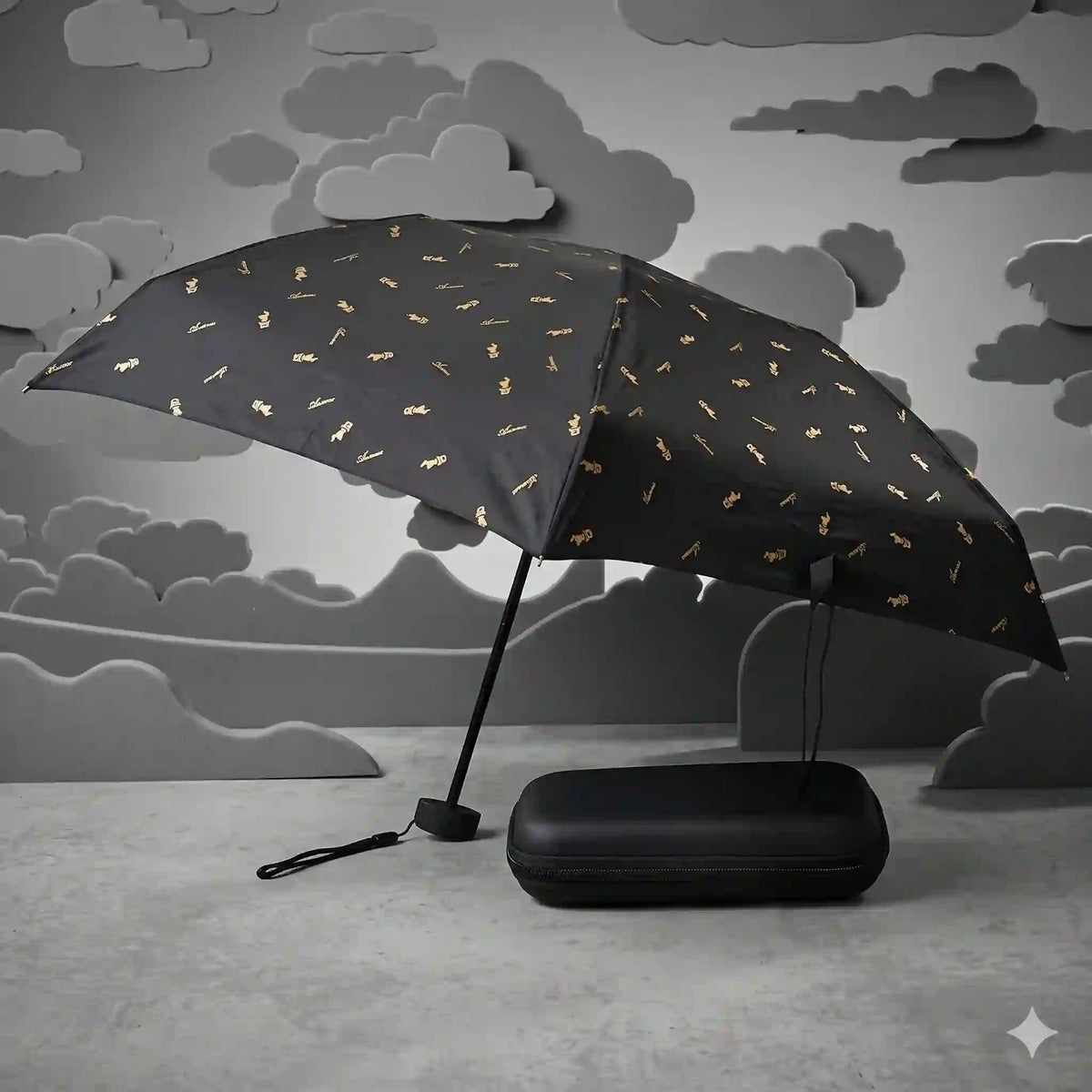 Rain रक्षक Umbrella (With Zip Case)