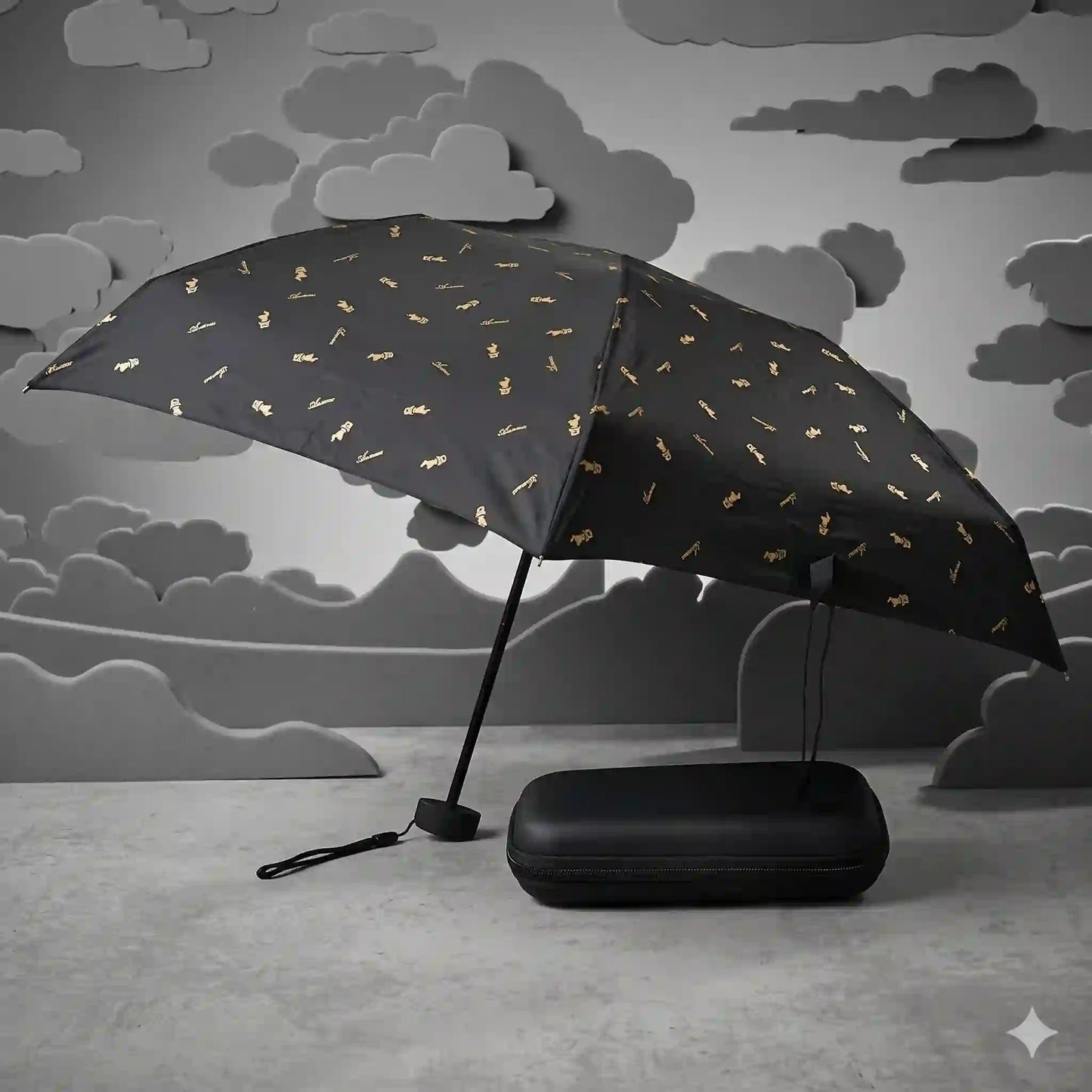 Rain रक्षक Umbrella (With Zip Case)