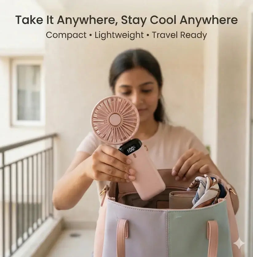 InstaBreeze: Trendy Portable Fan