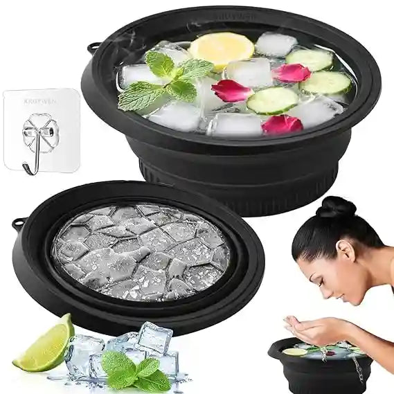 Face Bowl for Ice with Tray