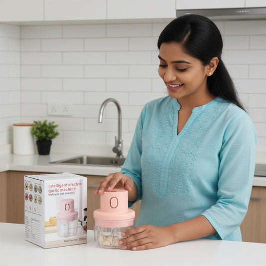 Electric food chopper wireless