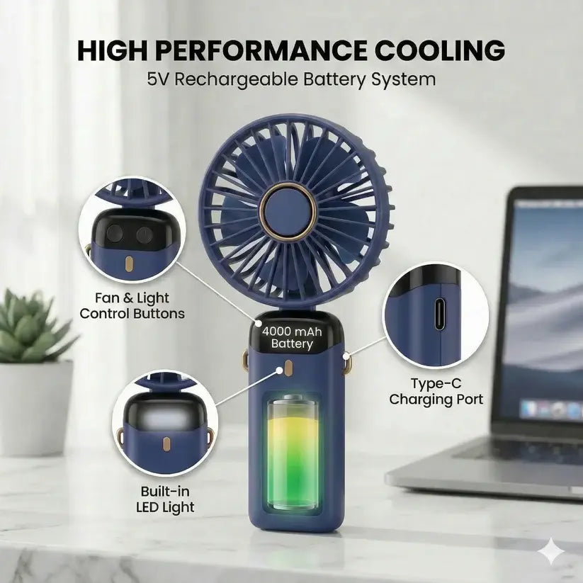 InstaBreeze: Trendy Portable Fan